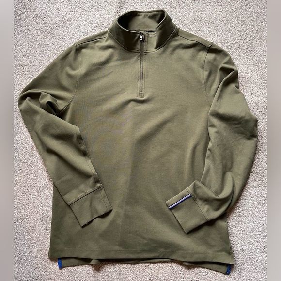 Mens Kit and Ace Friday 1/4 Zip Pullover Sweater Large - Picture 7 of 8